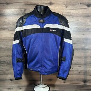 Cortech GX Air Street Riding Racing Motorcycle Jacket LG 44 Excellent Condition